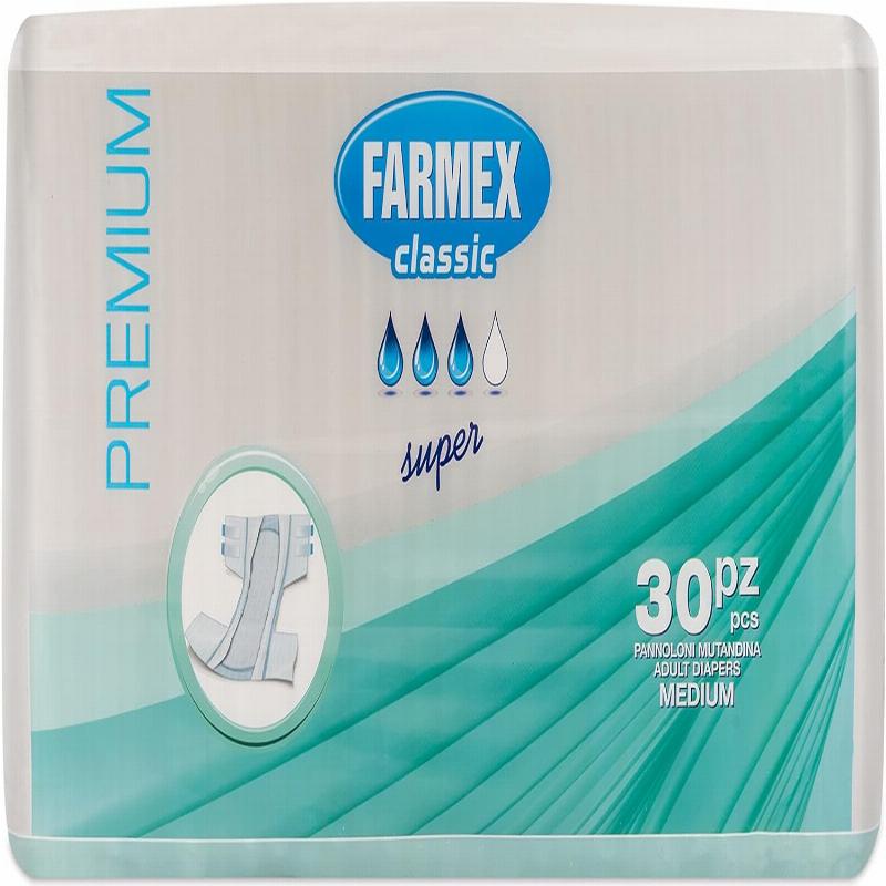 Підгузки для дорослих FARMEX Classic SUPER - розмір M